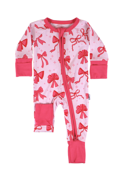Pretty in Pink Zipper Jammies