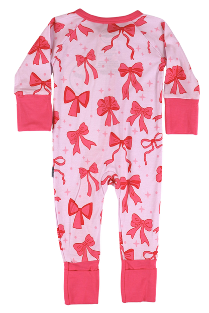 Pretty in Pink Zipper Jammies