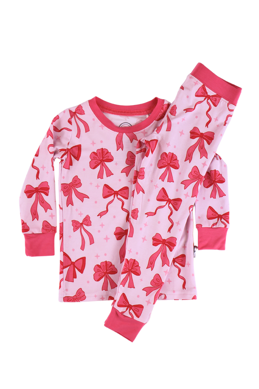 Pretty in Pink Two-Piece Jammies
