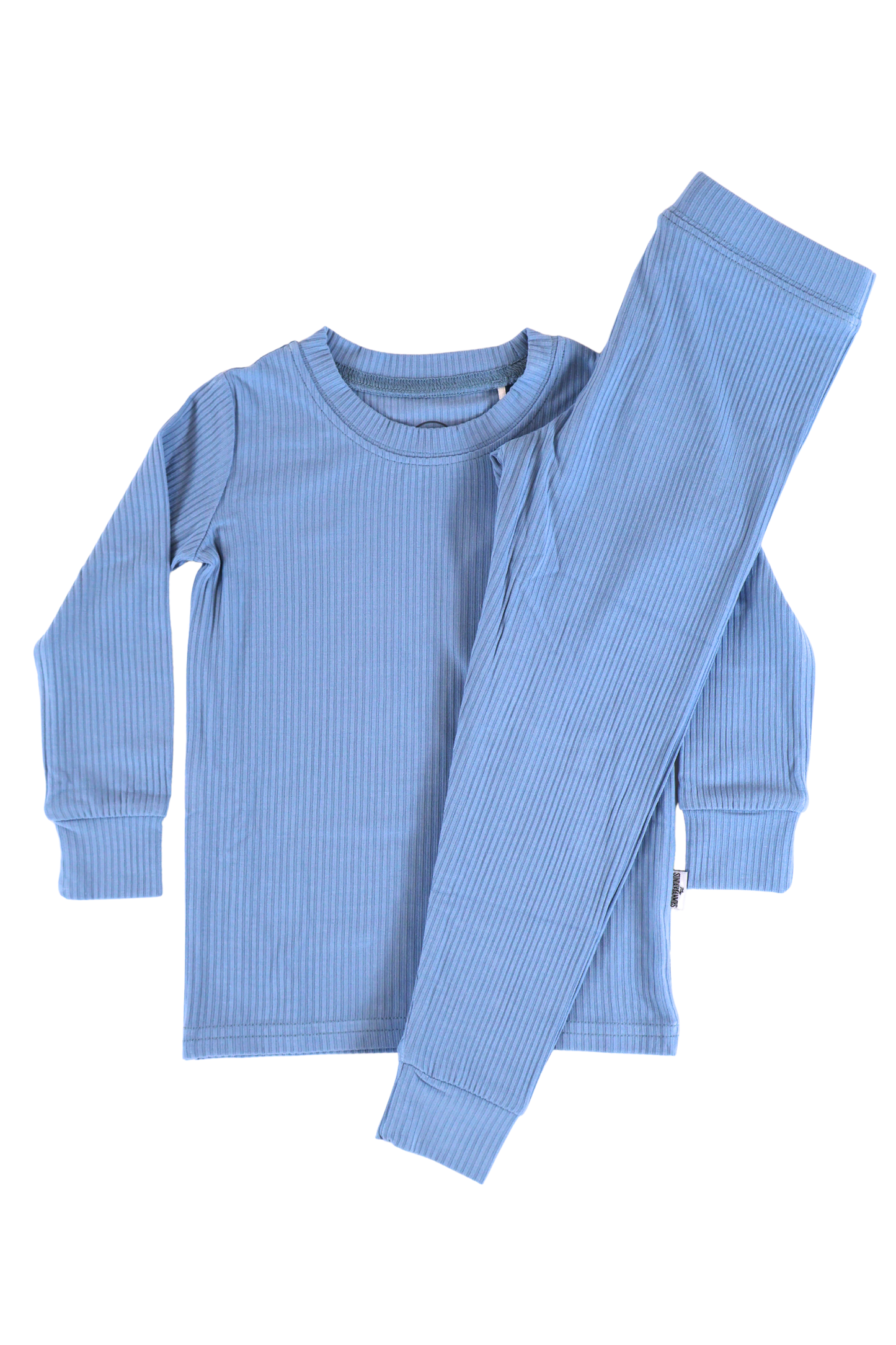 Midnight Sky Ribbed Two-Piece Jammies