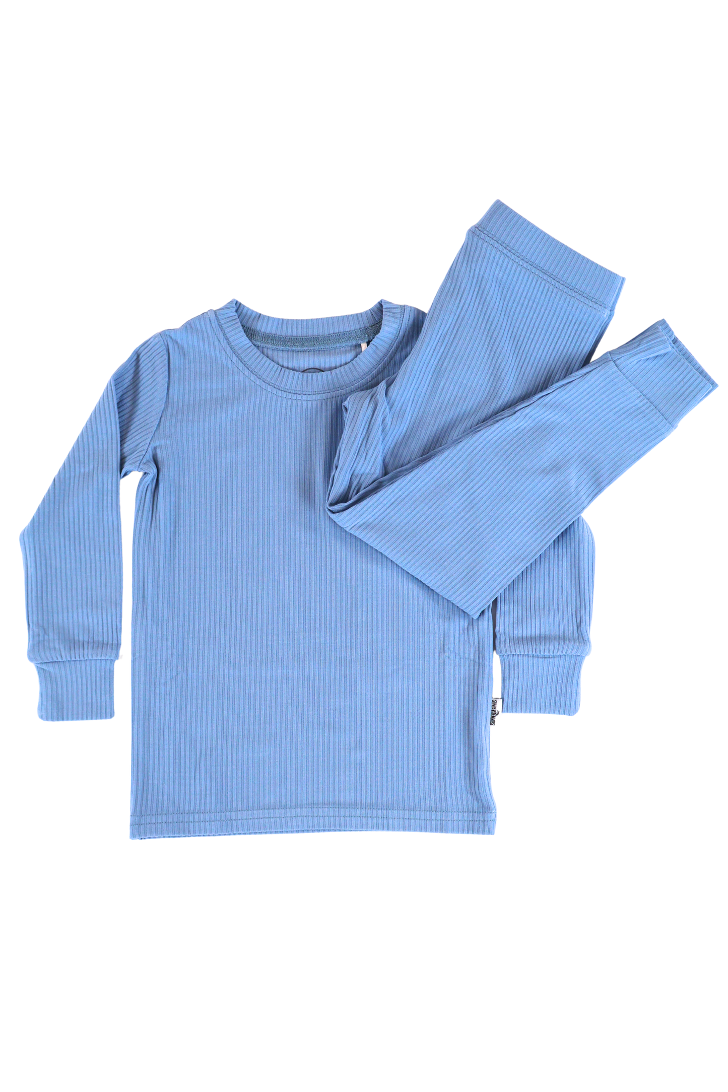 Midnight Sky Ribbed Two-Piece Jammies