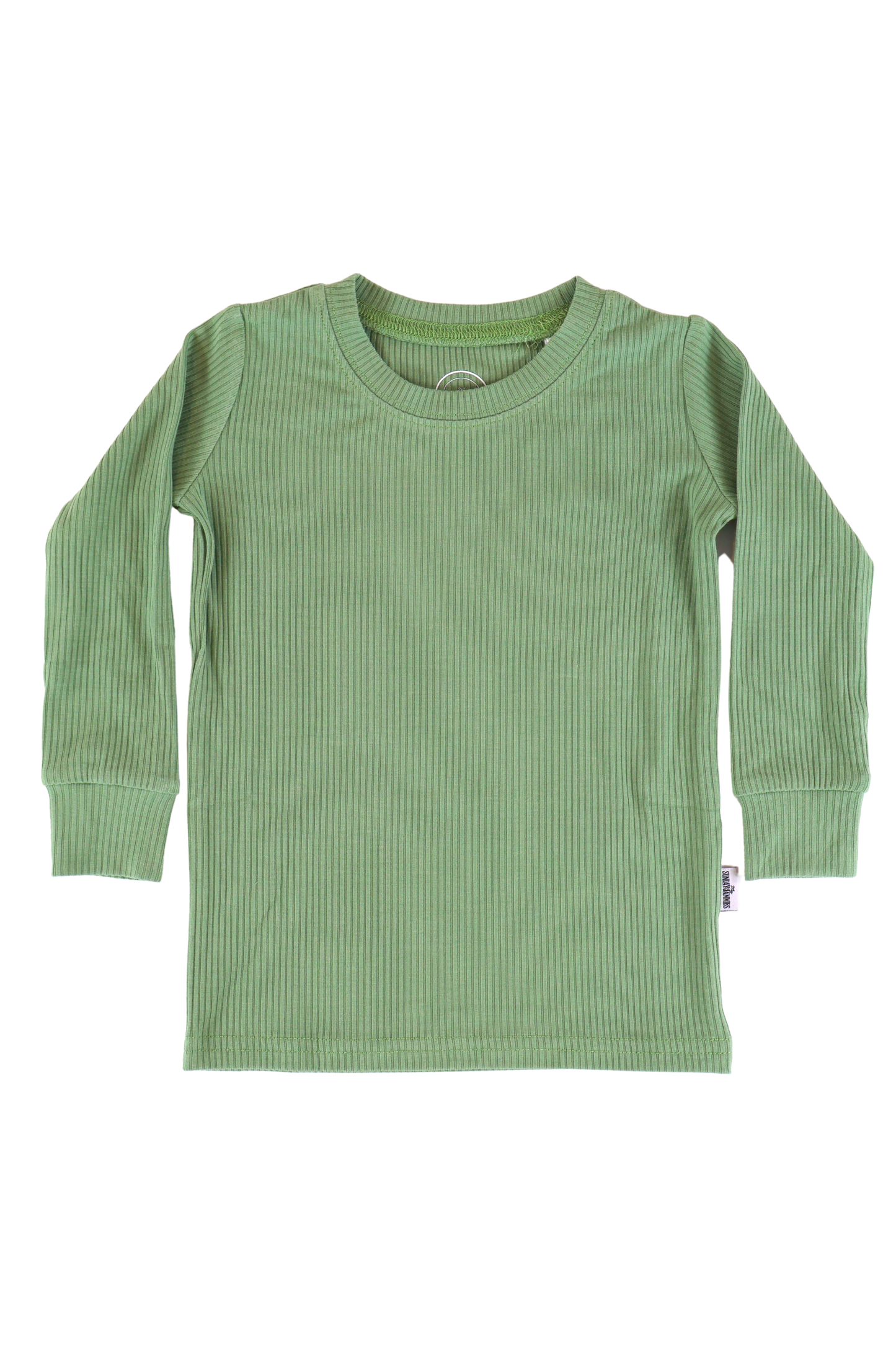 Sweet Sage Ribbed Two-Piece Jammies