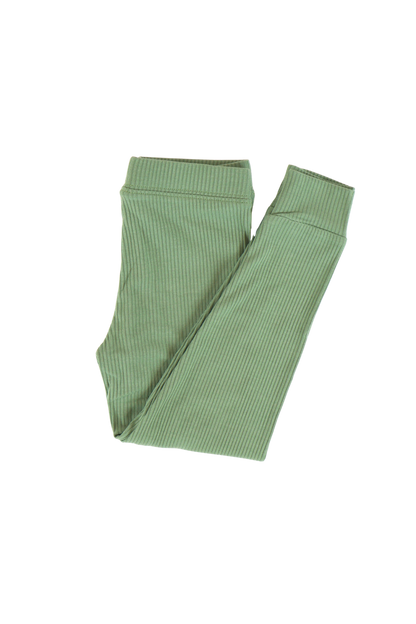 Sweet Sage Ribbed Two-Piece Jammies