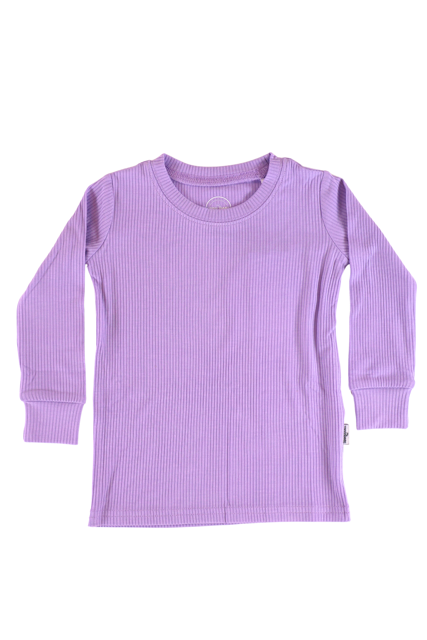 Lavender Dreams Ribbed Two-Piece Jammies