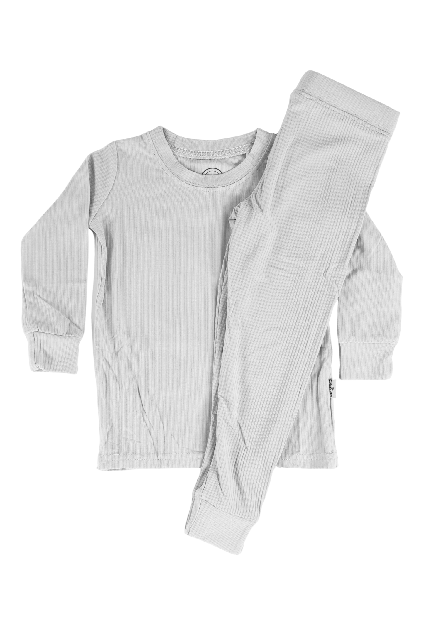 Morning Mist Ribbed Two-Piece Jammies